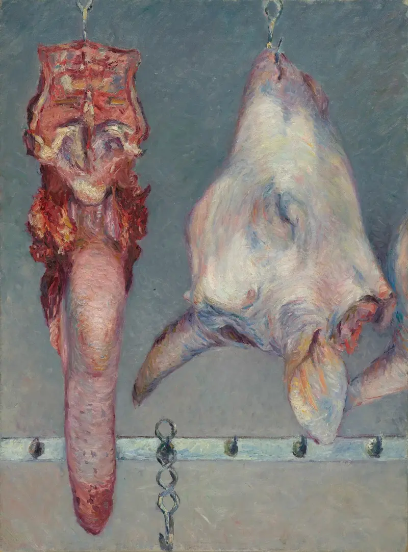 Calf’s Head and Ox Tongue av Gustave Caillebotte