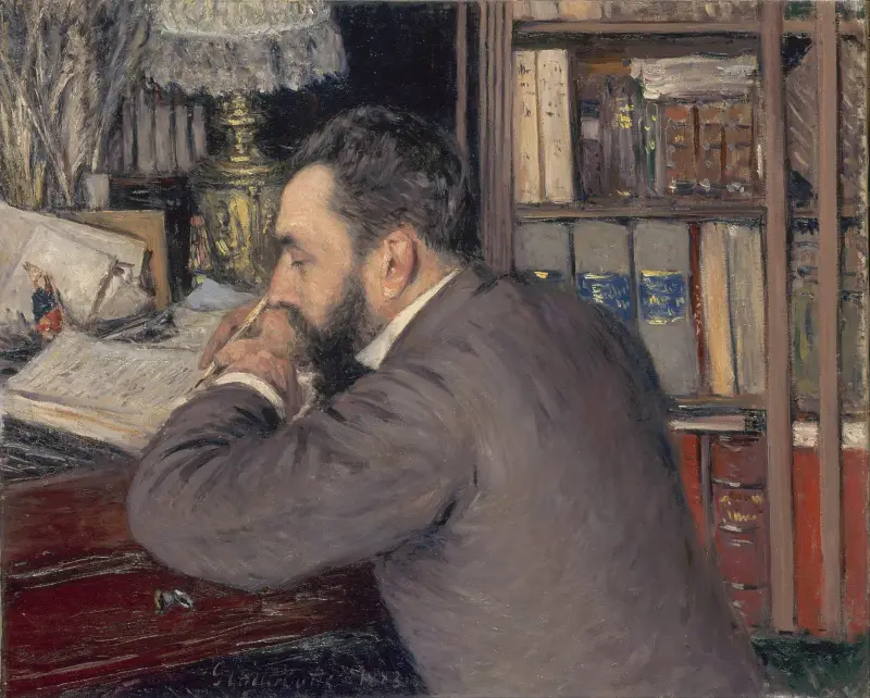 Henri Cordier, Gustave Caillebotte