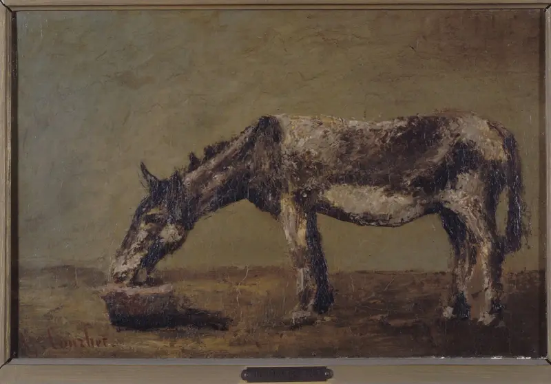 Der Esel von Gustave Courbet