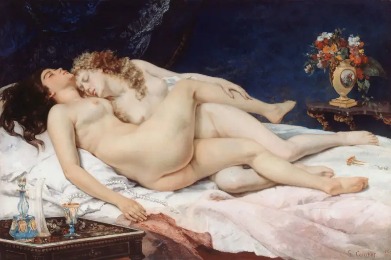 Der Schlaf von Gustave Courbet