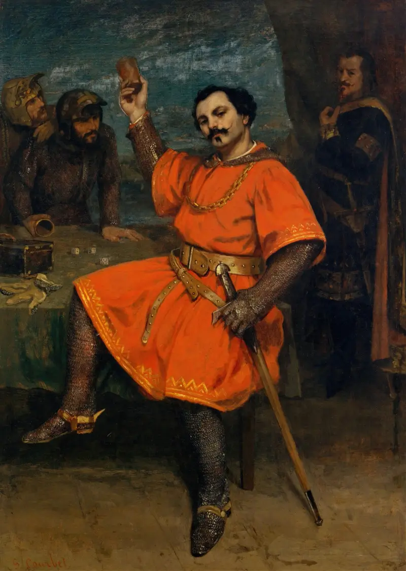 Louis Gueymard (1822–1880) as Robert le Diable av Gustave Courbet