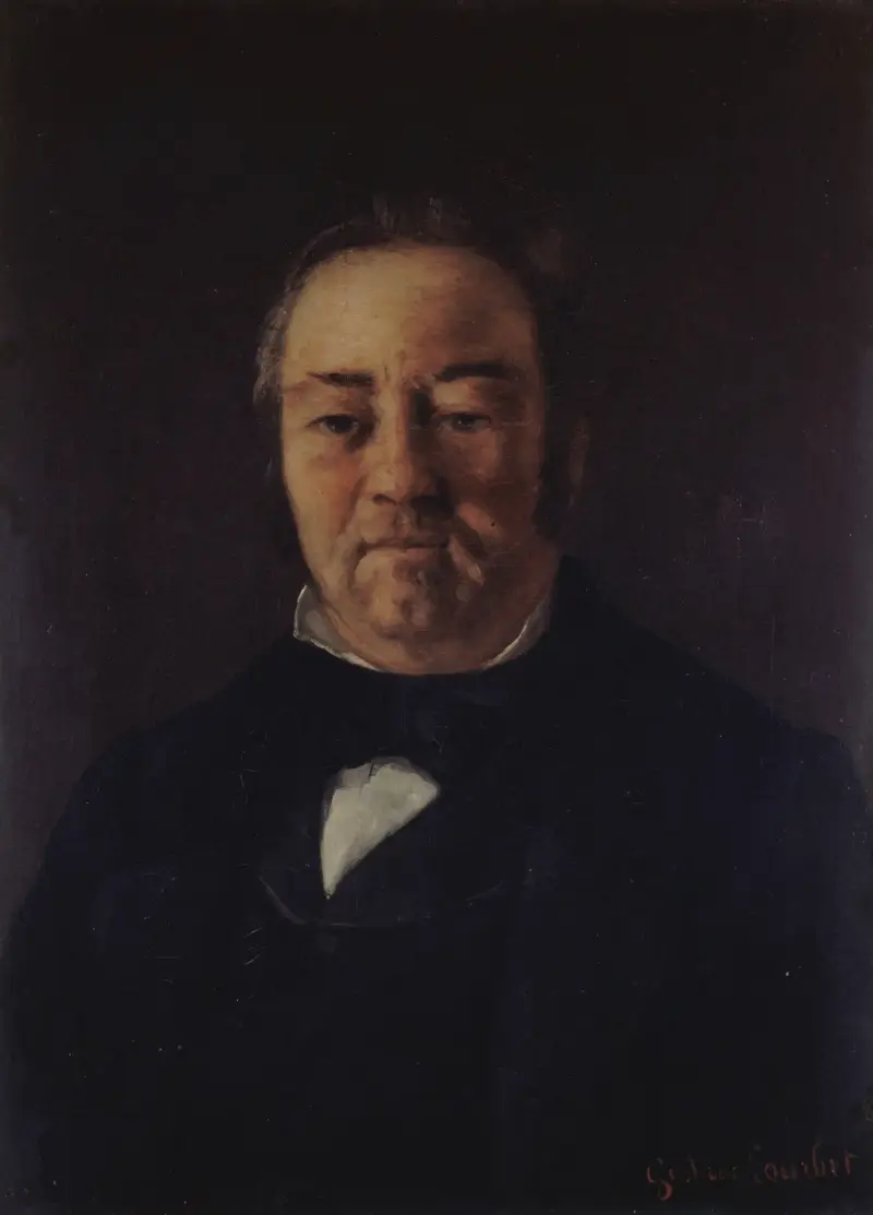 Portrait de Monsieur Corbinaud av Gustave Courbet