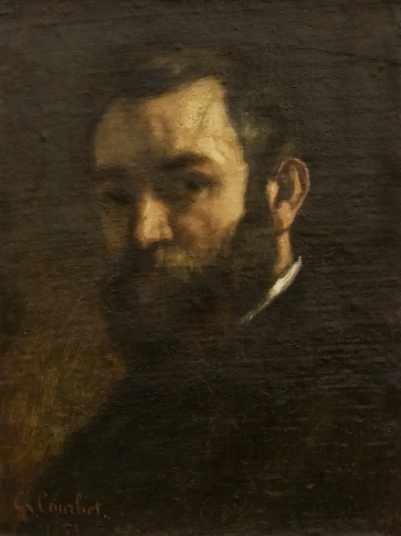 Portrait of a Man, 1851 av Gustave Courbet