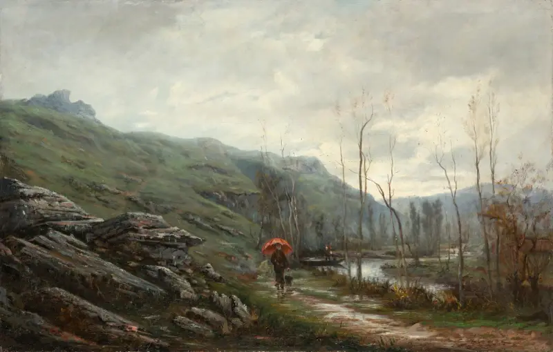 April i Engadin av Gustave Doré