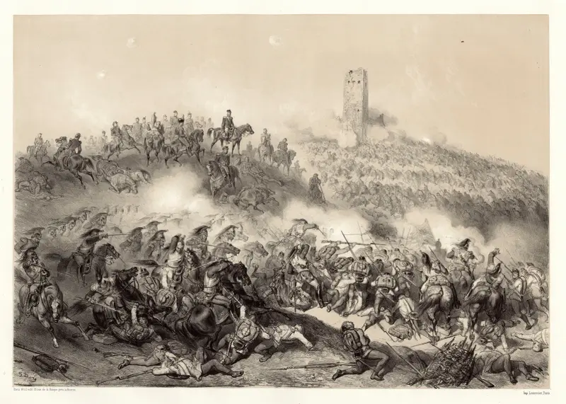 Schlacht bei Solferino von Gustave Doré
