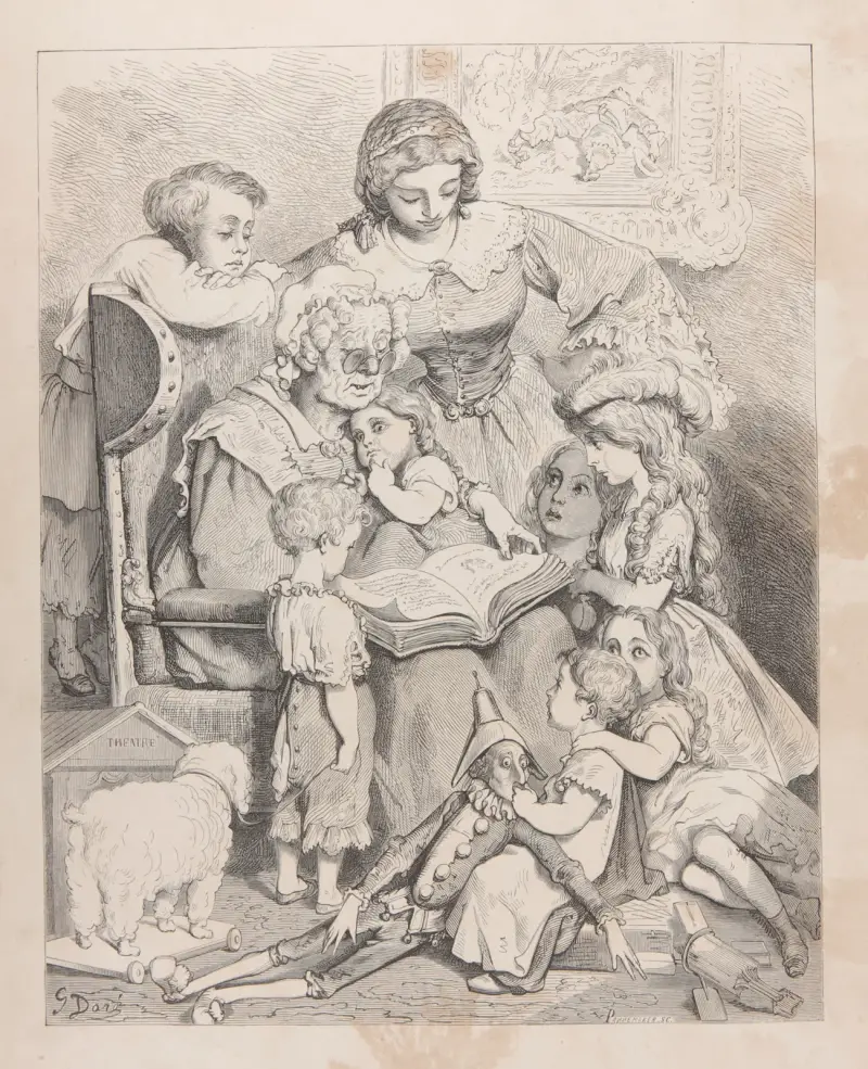 Sagor, plansch 1 av Gustave Doré