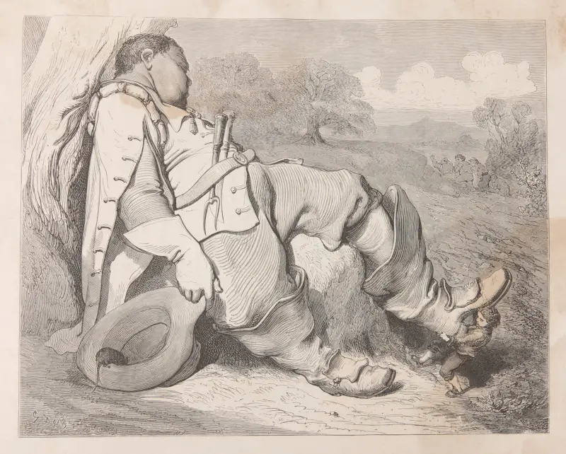 Sagor, pl. 14 av Gustave Doré