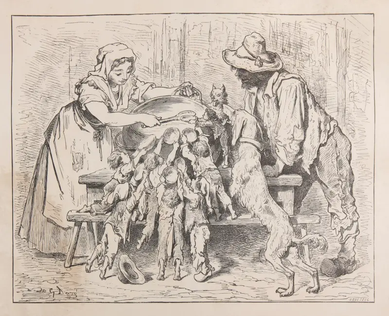 Sagor, plansch 15 av Gustave Doré
