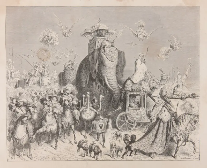 Fésagor pl. 34 av Gustave Doré