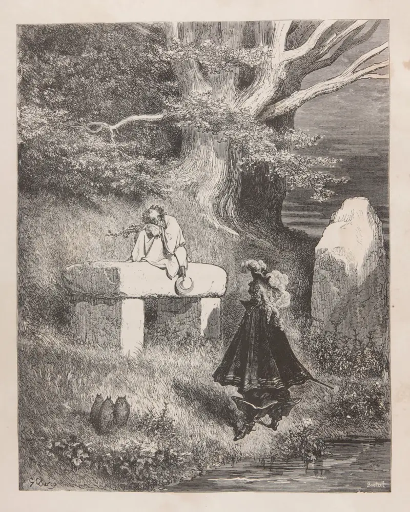 Sagor, pl. 35 av Gustave Doré