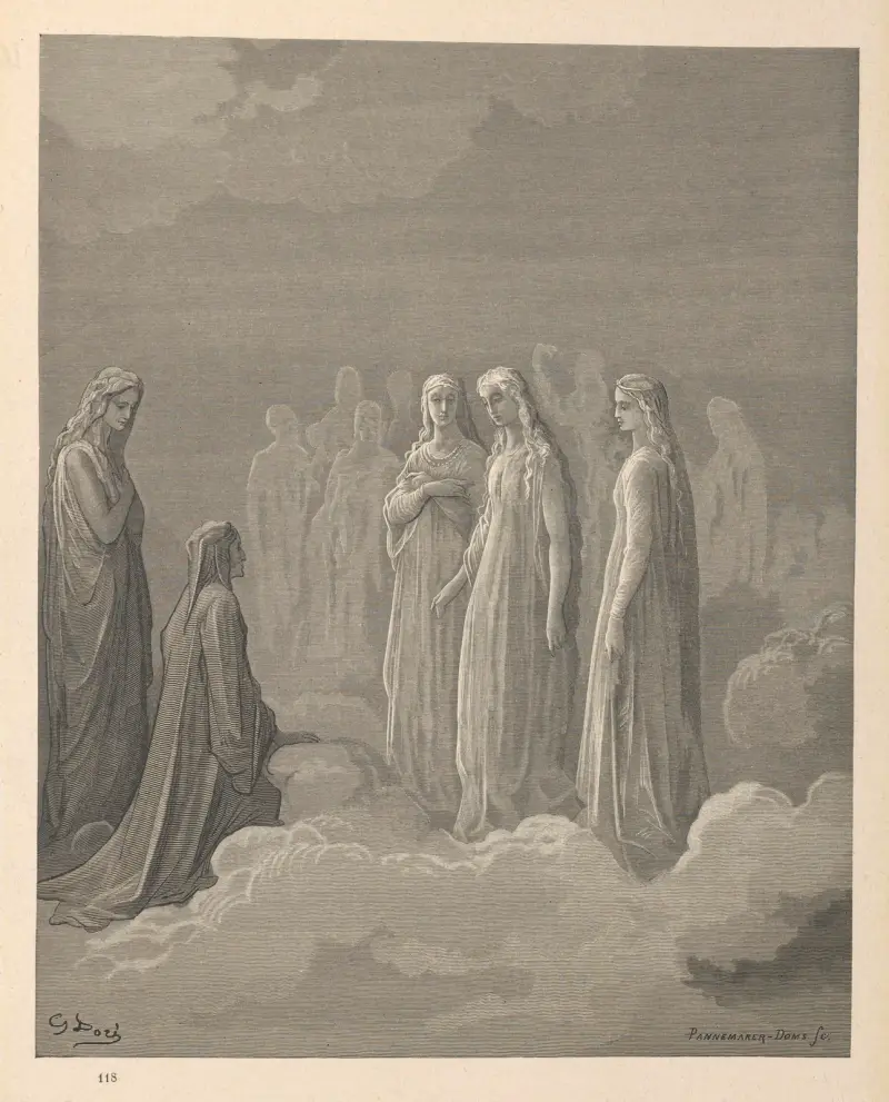 Dantes gudomliga komedi: Paradiset av Gustave Doré