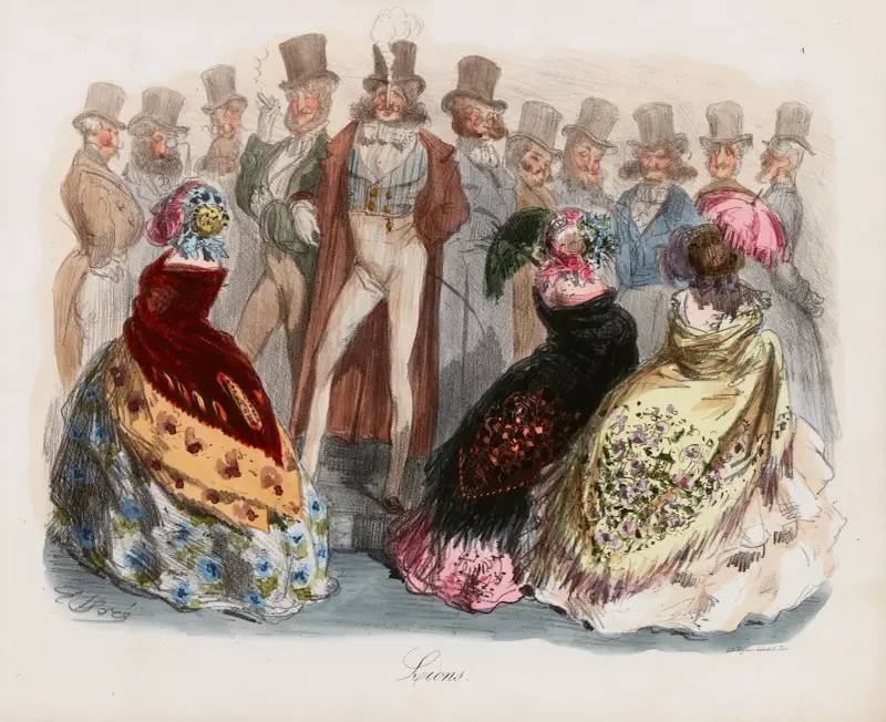 Det parisiska menageriet (första tryckningen) pl. 2 av Gustave Doré