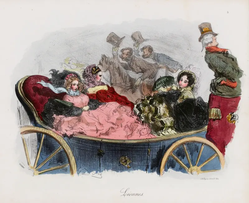 Det parisiska menageriet av Gustave Doré