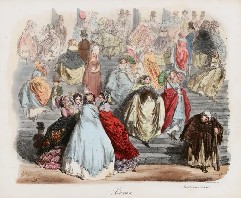 Det parisiska menageriet, pl. 5 av Gustave Doré