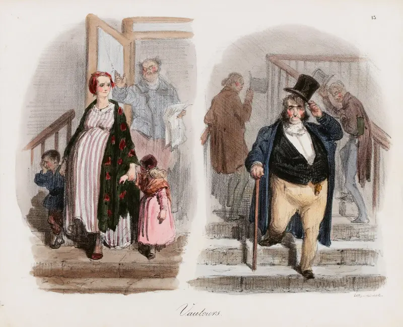 La ménagerie parisienne (Premier tirage) Pl.14 av Gustave Doré