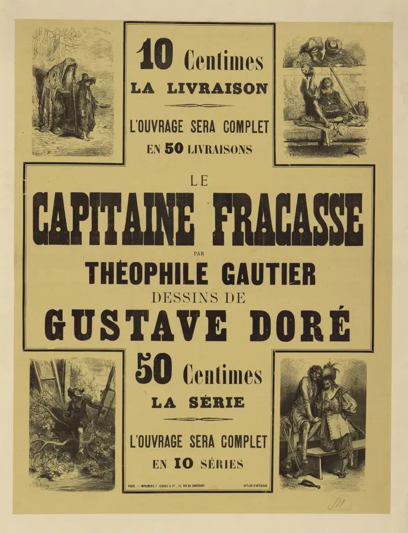 Kapten Fracasse av Gustave Doré