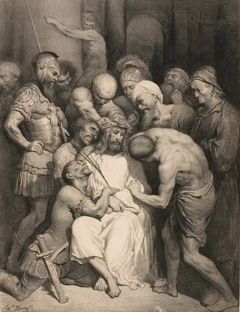 Kristus hånad av Gustave Doré