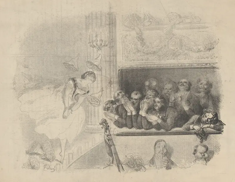 Operapubliken av Gustave Doré