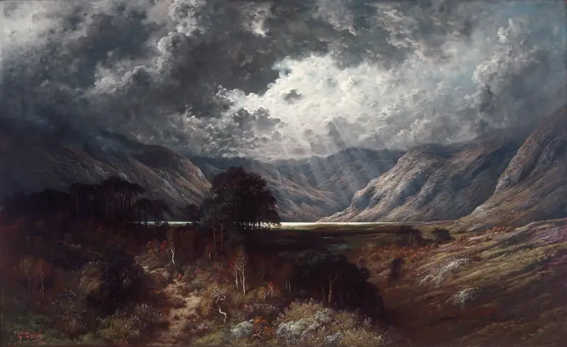 Loch Lomond av Gustave Doré