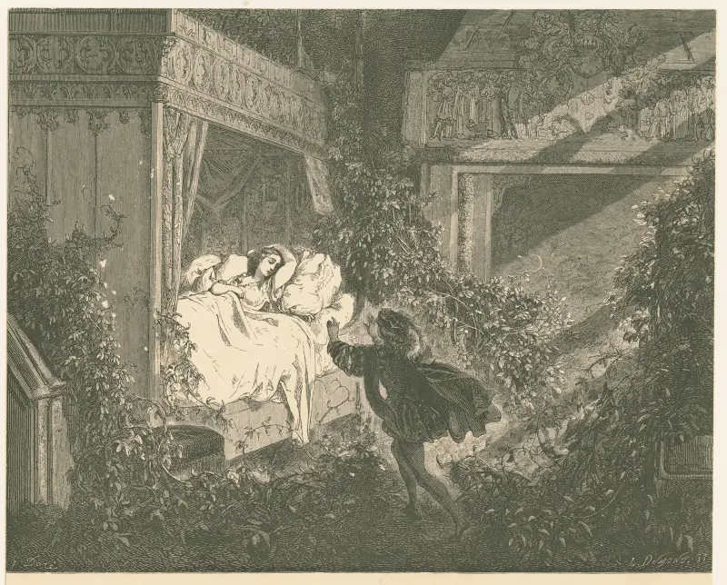 Törnrosa av Gustave Doré