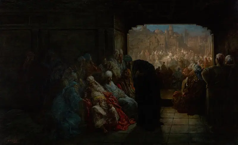Kaifas hus av Gustave Doré