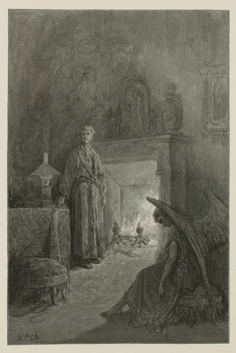 Korpen, pl. 04 av Gustave Doré