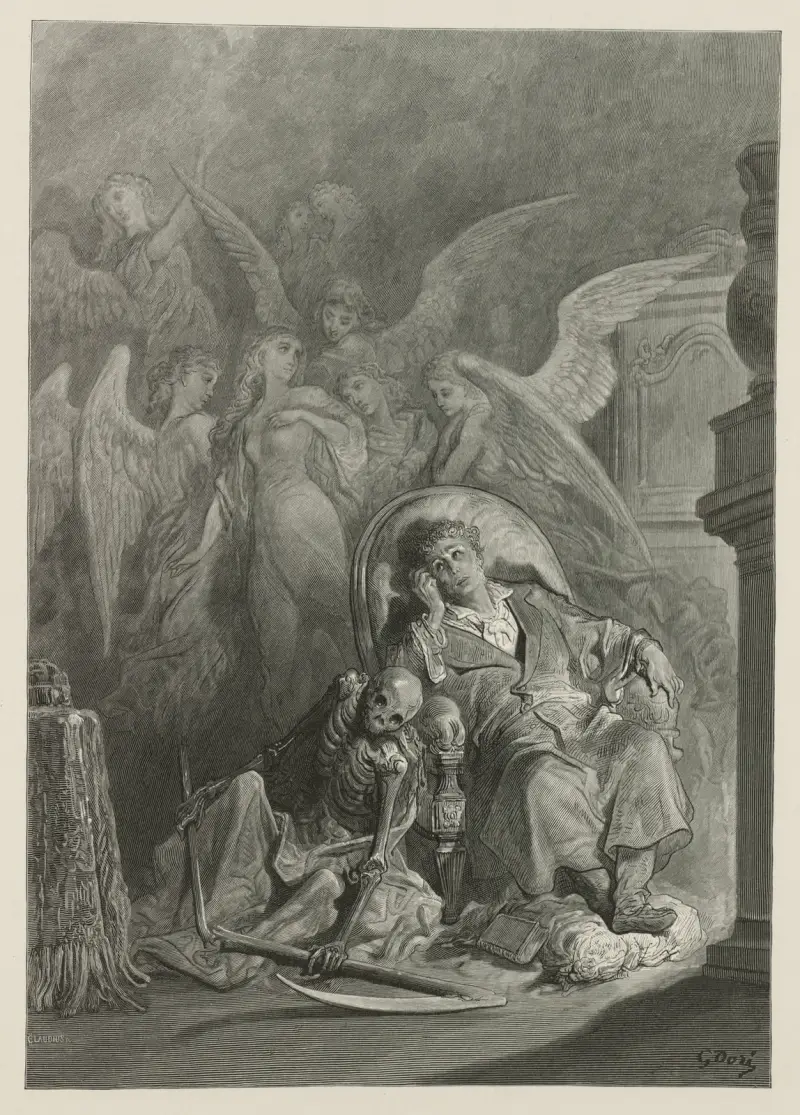 Korpen (pl. 5) av Gustave Doré