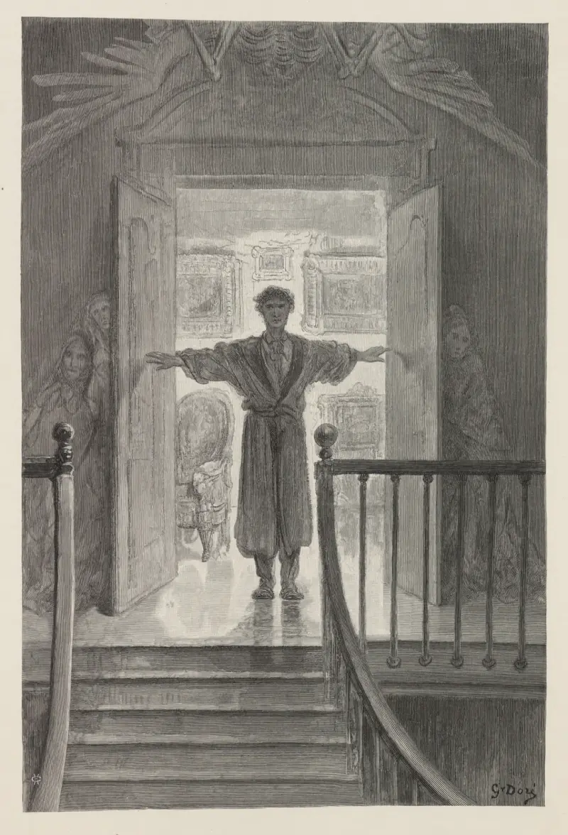 Korpen (pl. 9) av Gustave Doré