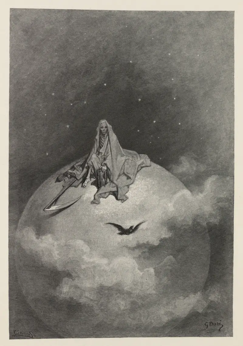 Korpen, pl. 10 av Gustave Doré