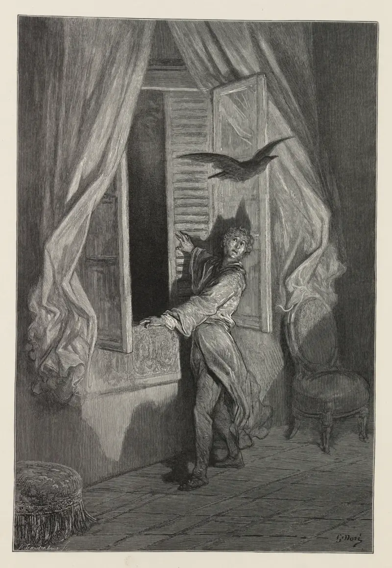 Korpen, pl. 13 av Gustave Doré