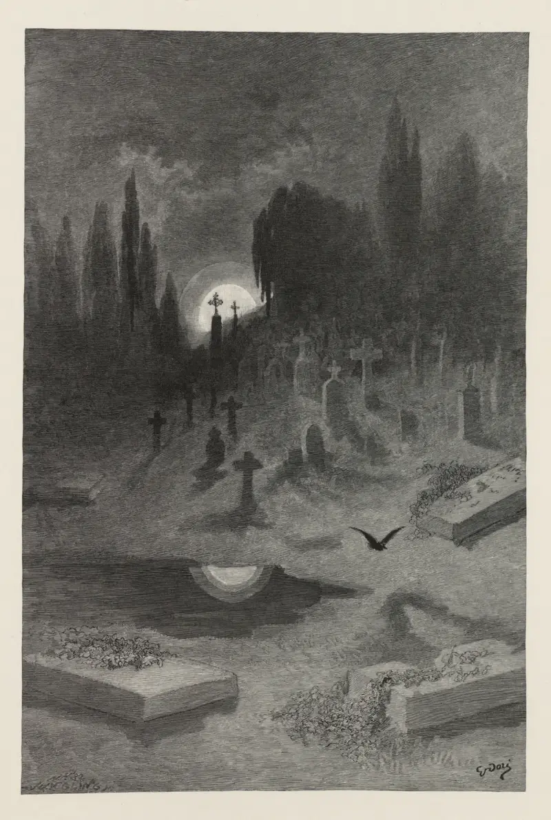 Korpen, pl. 15 av Gustave Doré