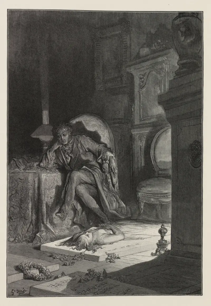 Korpen, pl. 17 av Gustave Doré