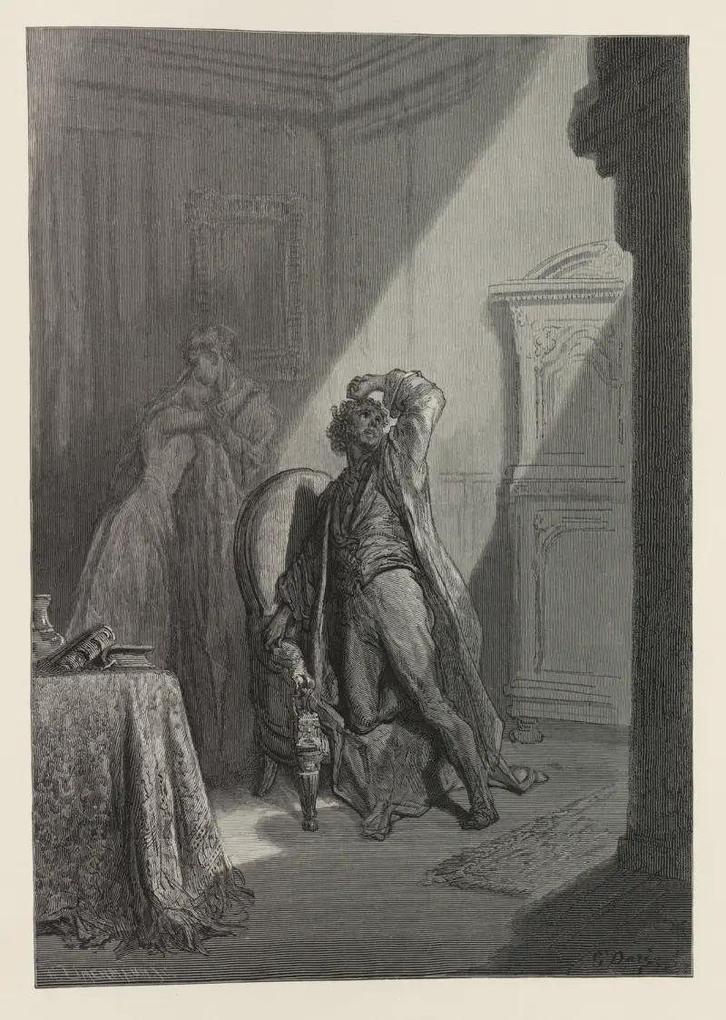 Korpen pl. 23 av Gustave Doré
