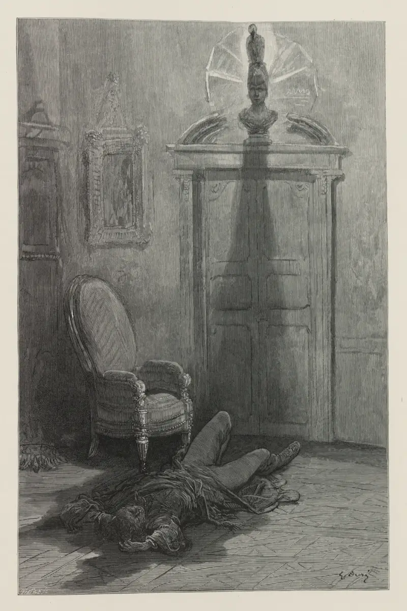 Korpen, pl. 25 av Gustave Doré