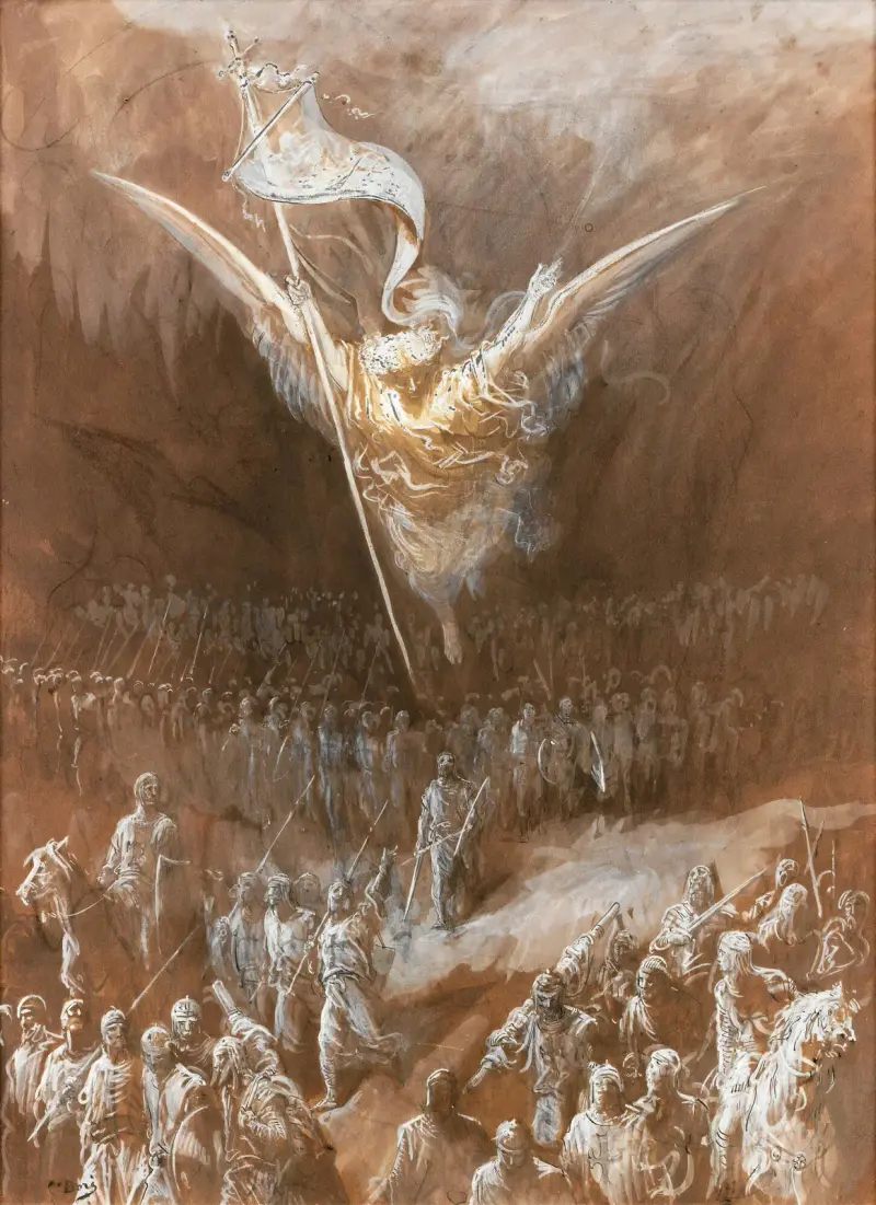 Vägen till Jerusalem av Gustave Doré