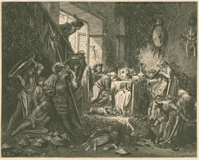 Bis er den prächtigsten aller Säle erreichte, den Bankettsaal von Gustave Doré
