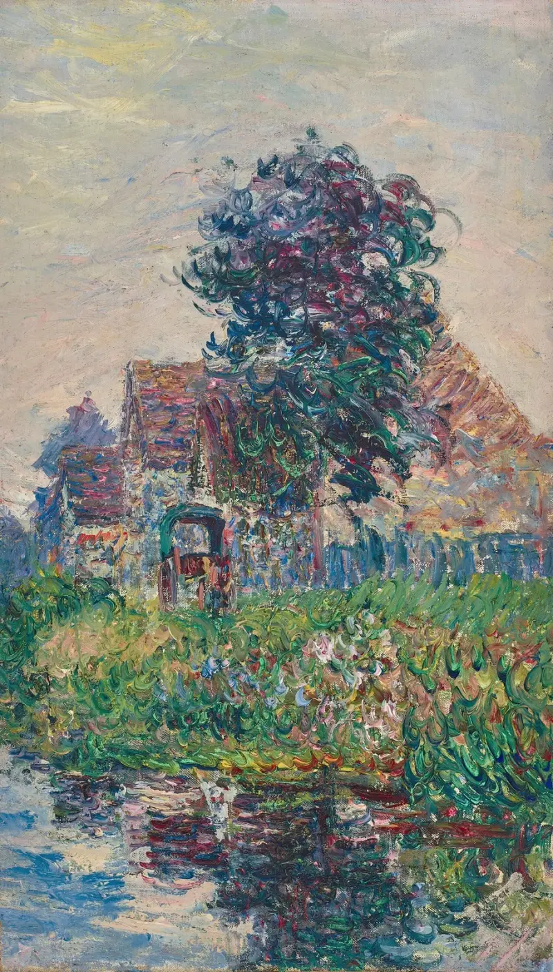 Vid flodstranden av Gustave Loiseau