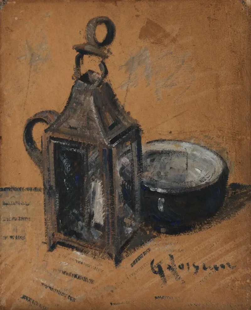 Die Laterne von Gustave Loiseau
