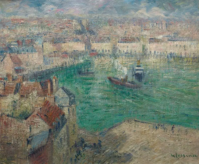 Dieppe av Gustave Loiseau