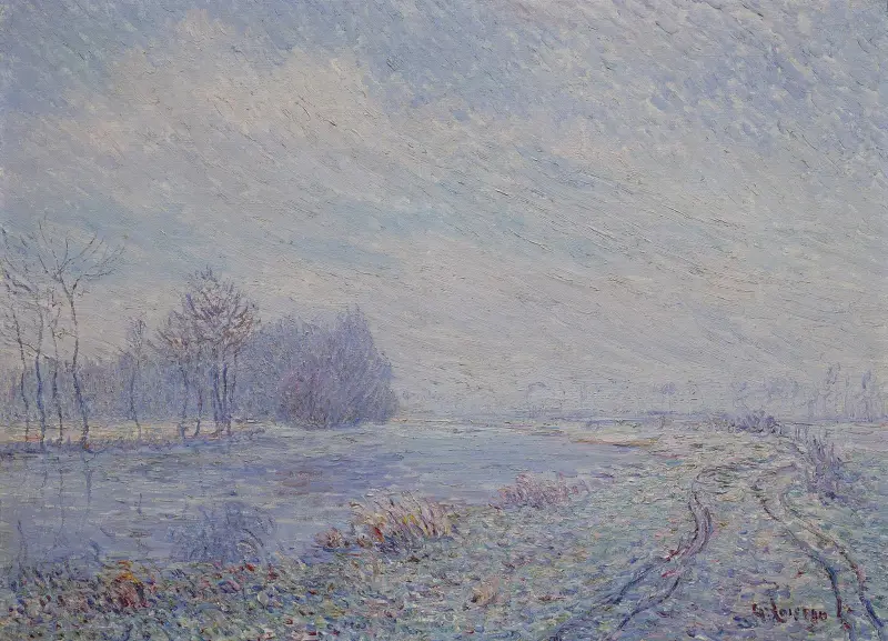 Vit frost av Gustave Loiseau
