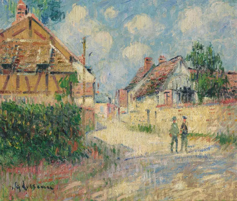 Vägen till Tournedos av Gustave Loiseau