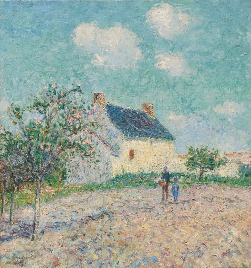 Pommiers En Fleur av Gustave Loiseau