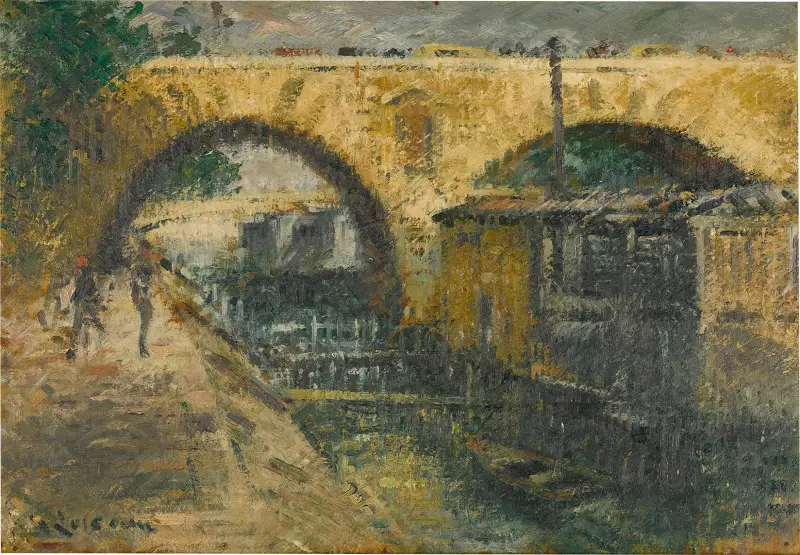 Pont Marie, Paris av Gustave Loiseau