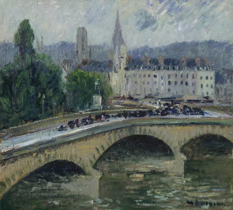 Rouen, Pont Corneille av Gustave Loiseau