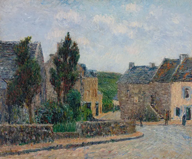 Rue À St. Lunaire av Gustave Loiseau