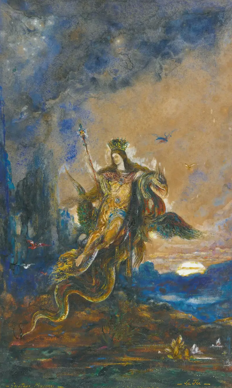 Die Fee von Gustave Moreau