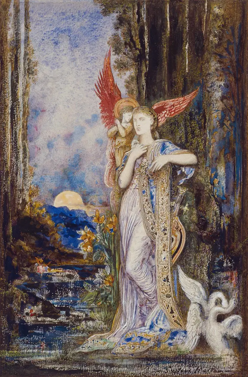 Inspirationen av Gustave Moreau