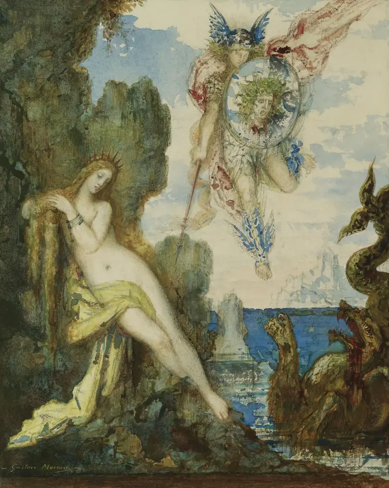 Perseus und Andromeda von Gustave Moreau