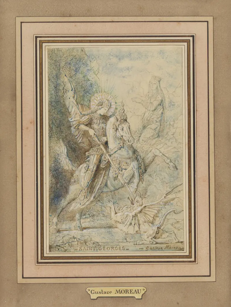 Svatý Jiří, Gustave Moreau