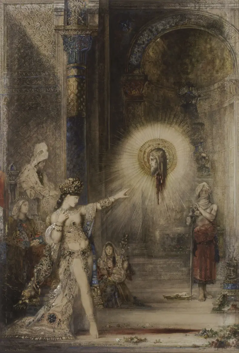 Die Erscheinung, 1876 – Nr. 1 von Gustave Moreau
